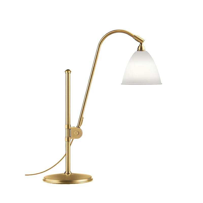 Lampe à poser BESTLITE BL1 Laiton/ porcelaine GUBI
