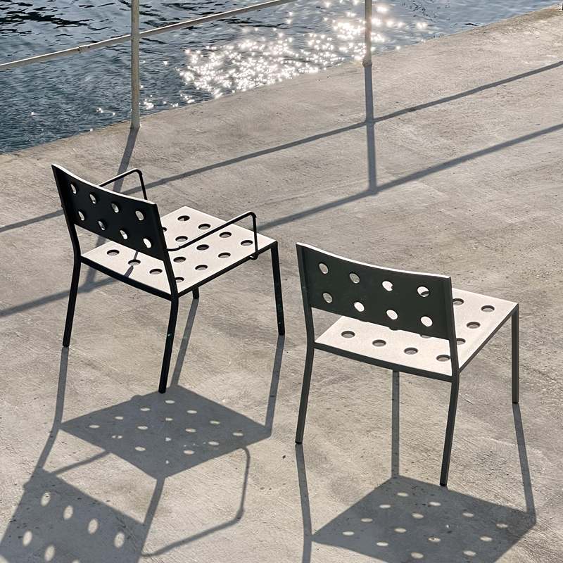 Fauteuil extérieur Fauteuil BALCONY Anthracite HAY