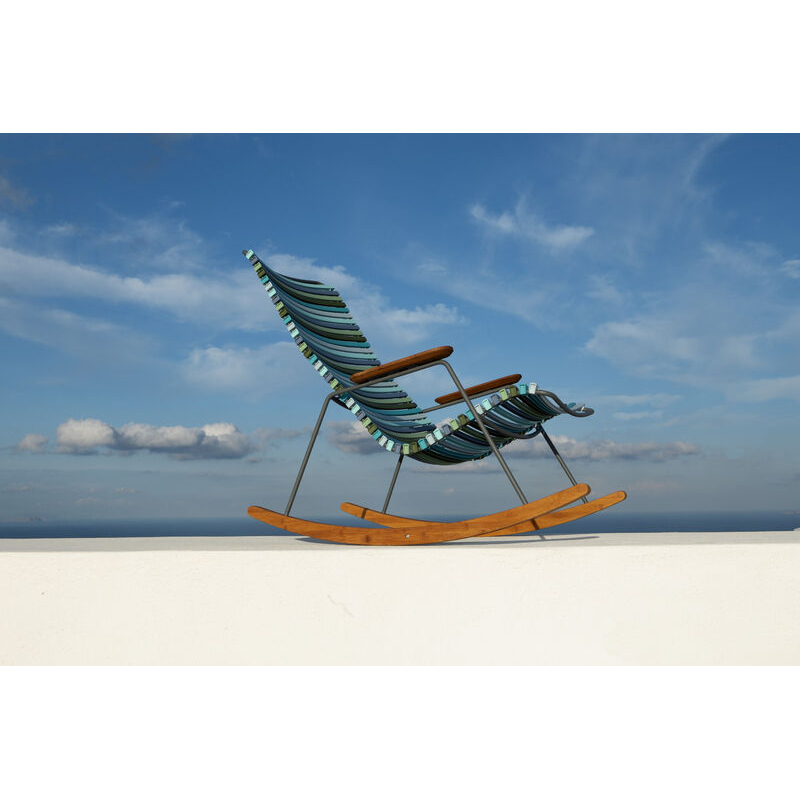Fauteuil extérieur Rocking Chair CLICK Blanc HOUE