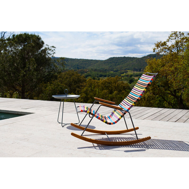 Fauteuil extérieur Rocking Chair CLICK Paprika HOUE
