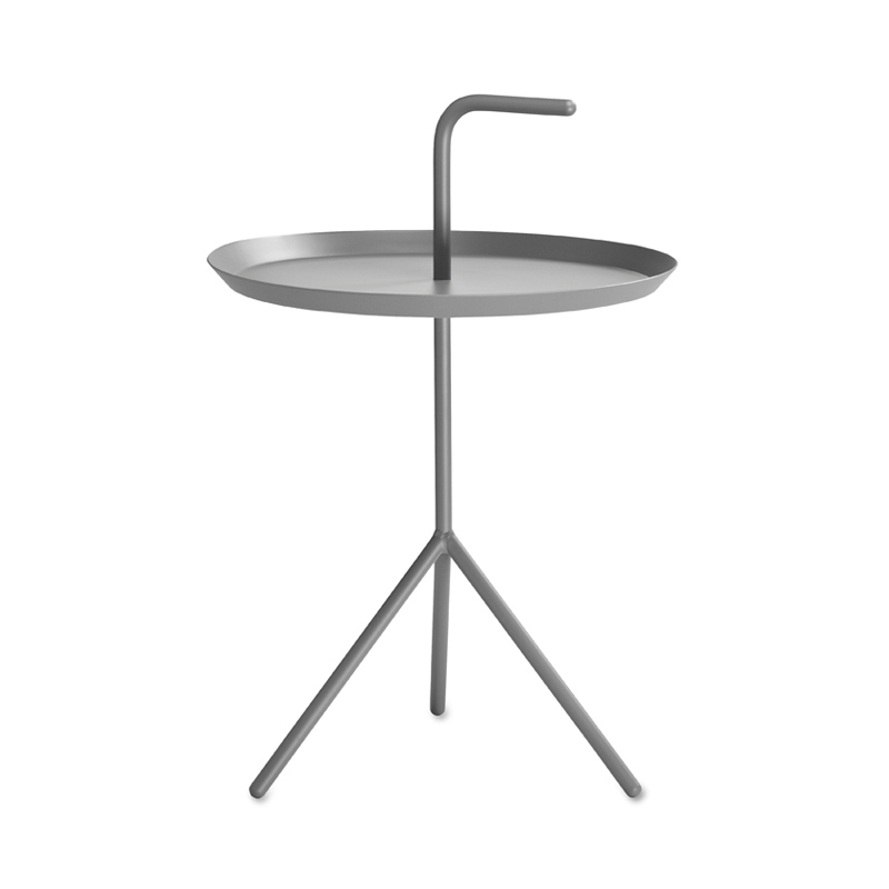 Table d'appoint guéridon DLM XL Gris HAY