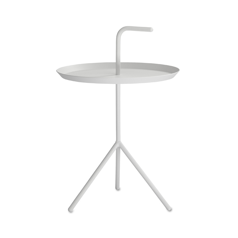 Table d'appoint guéridon DLM XL Blanc HAY