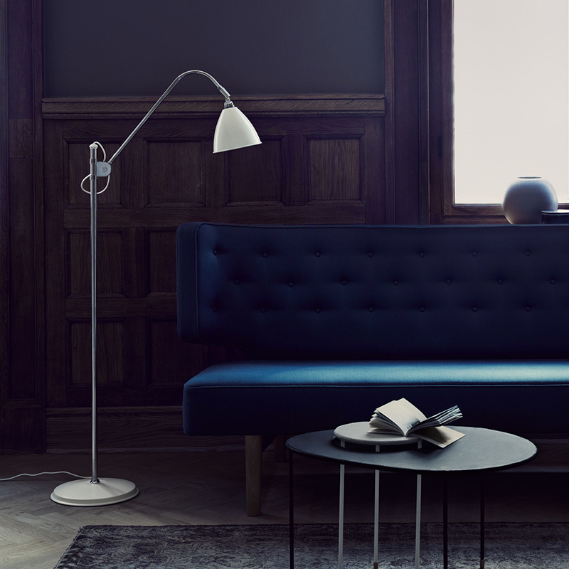 Lampadaire BESTLITE BL3S Chrome GUBI