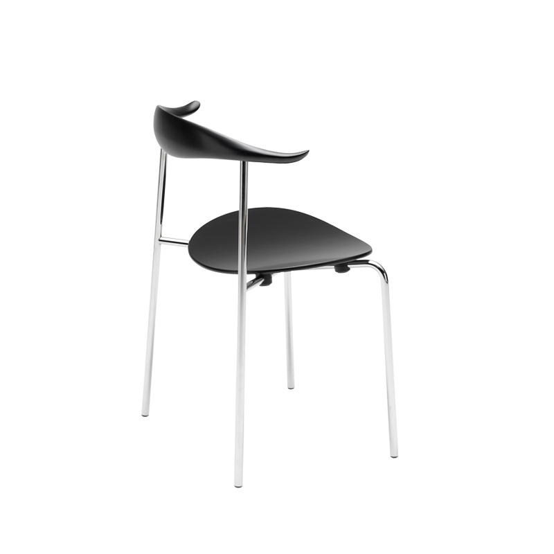 Chaise CH88 T Hêtre noir/ inox CARL HANSEN