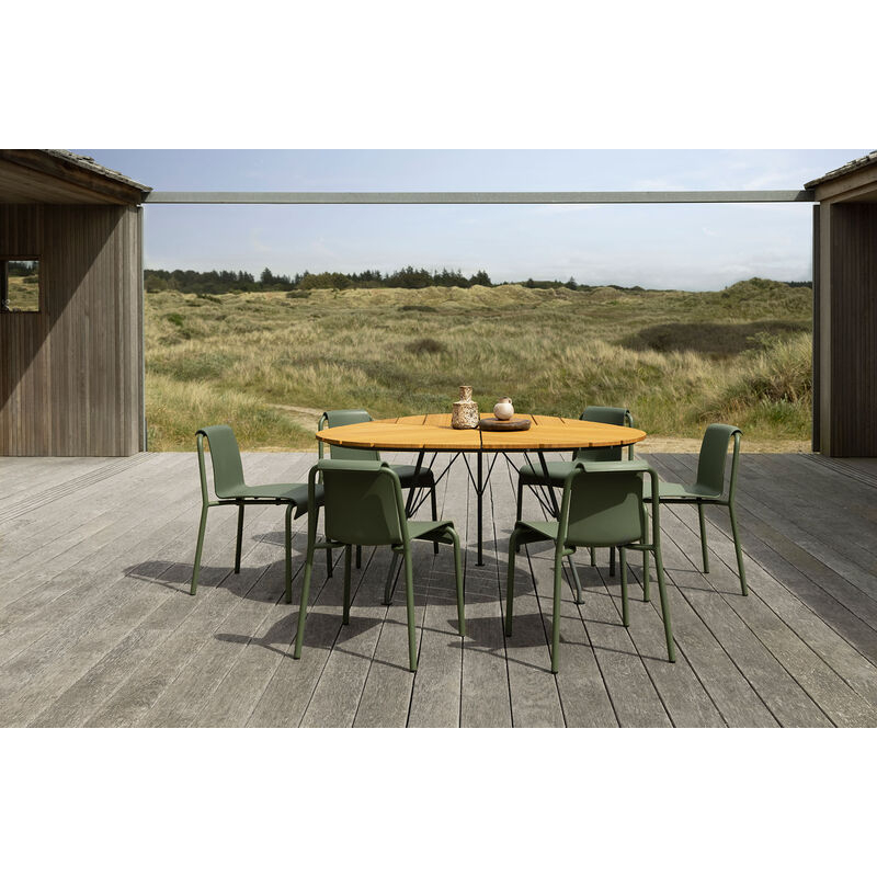 Chaise extérieur Chaise NAMI Vert olive HOUE
