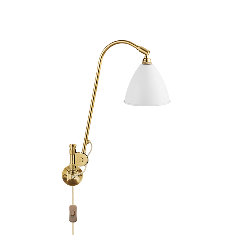 Applique BESTLITE BL6 Laiton/ blanc GUBI