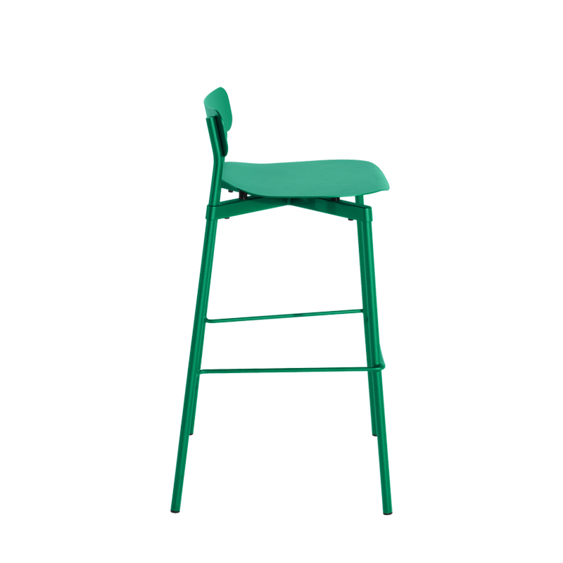 Tabouret haut FROMME H75 Vert menthe PETITE FRITURE