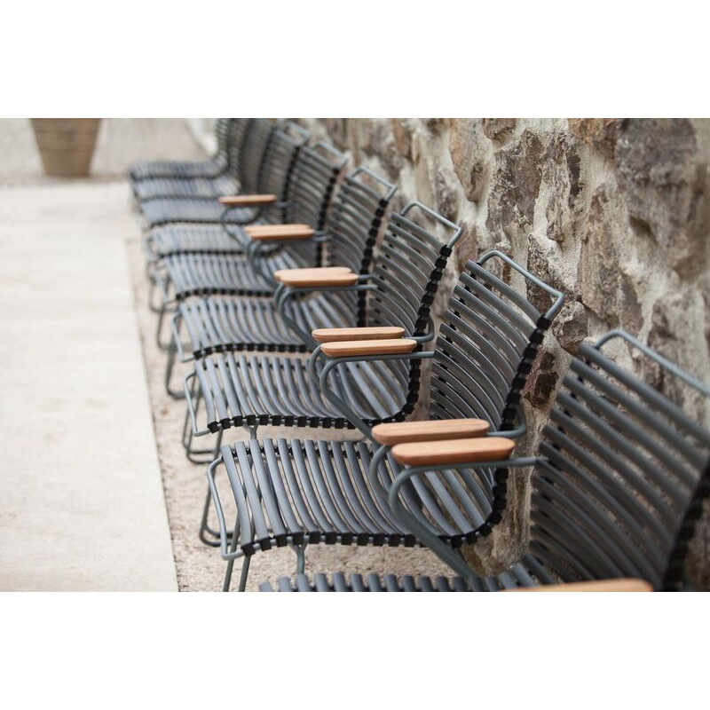 Chaise extérieur Chaise CLICK avec accoudoirs Multicolore 2  HOUE