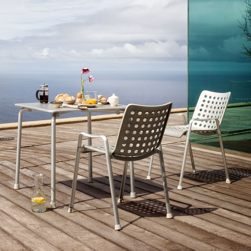 Chaise LANDI Aluminium anodisé VITRA