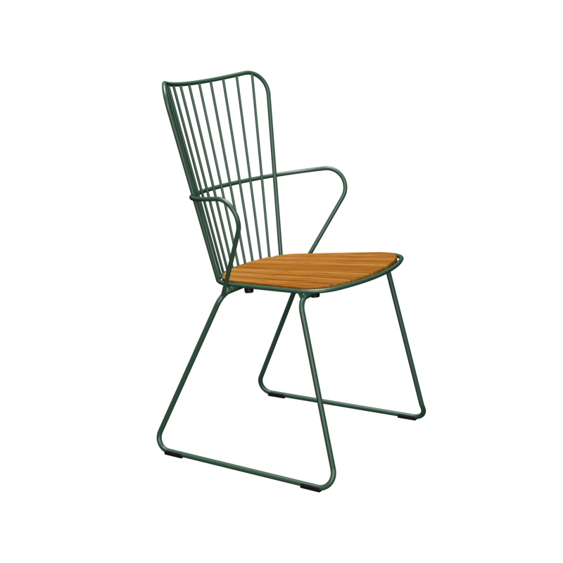 Chaise extérieur Chaise PAON Vert sapin HOUE
