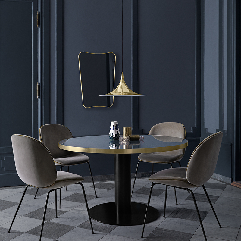 Suspension SEMI PENDANT Ø 47 Chrome GUBI