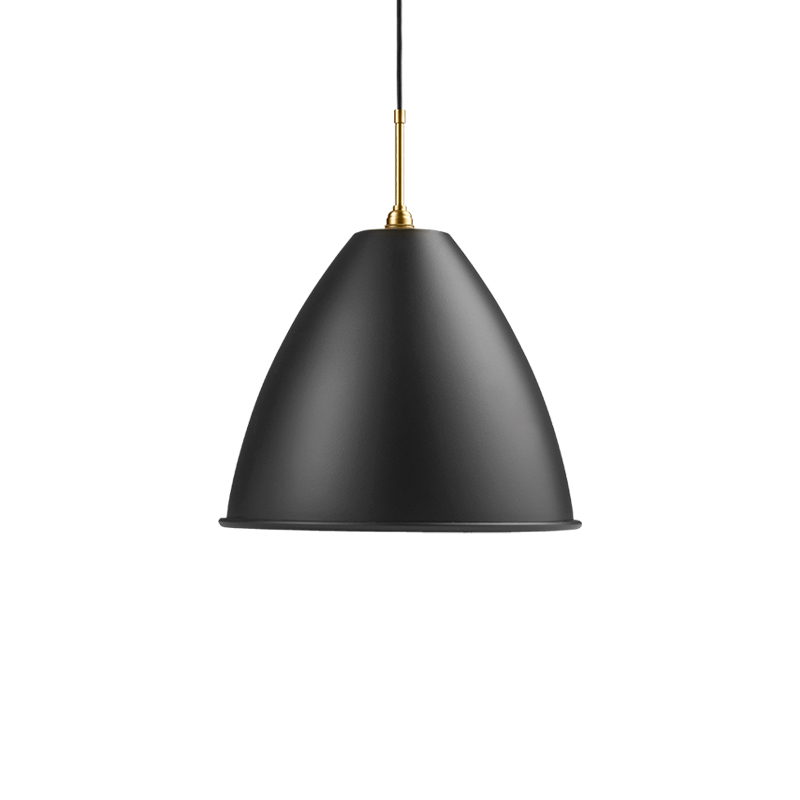 Suspension BESTLITE BL9 L Ø40 Laiton/ noir GUBI