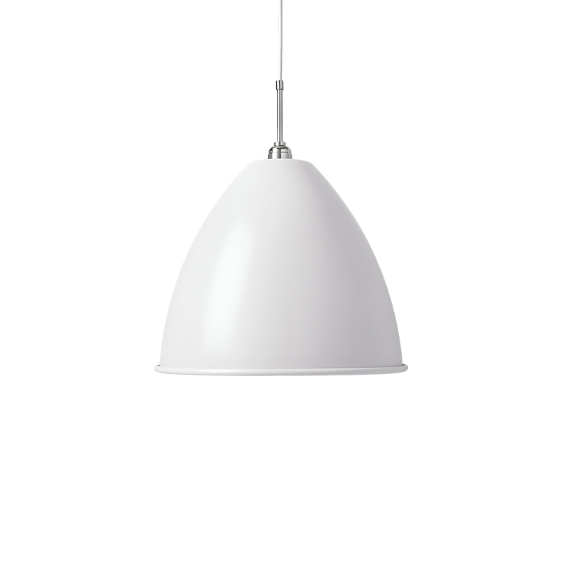 Suspension BESTLITE BL9 L Ø40 Chrome/ blanc GUBI