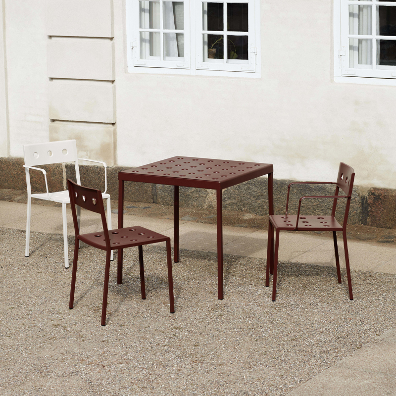 Table extérieur Table BALCONY 75x76 Anthracite HAY