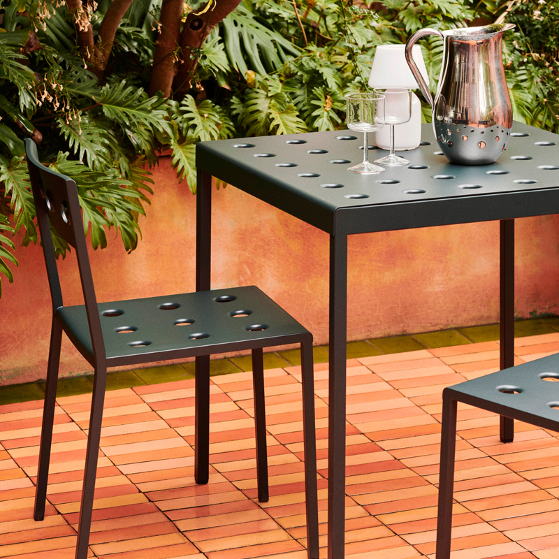 Table extérieur Table BALCONY 75x76 Anthracite HAY