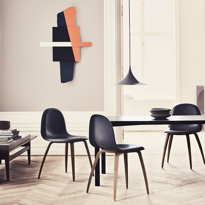 Suspension SEMI PENDANT Ø 60 Noir GUBI