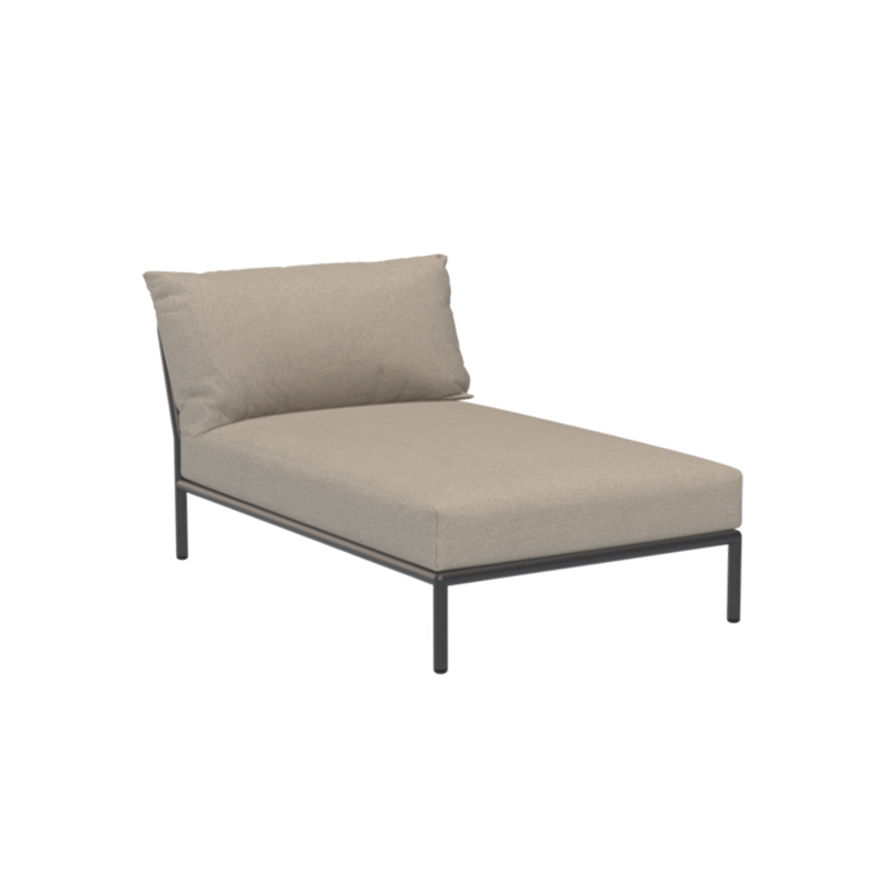 Canapé extérieur Chaise longue LEVEL 2 Heritage Ash HOUE