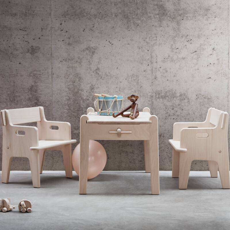 Siège enfant Chaise enfant PETER CH410 Naturel CARL HANSEN