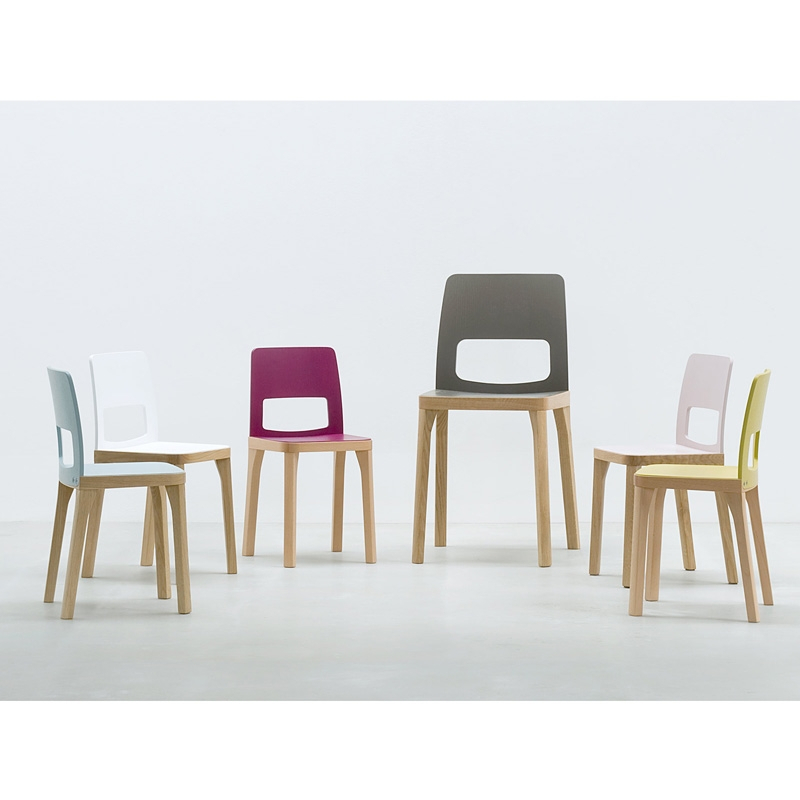 Siège enfant Chaise enfant ST6N-2 JUNIOR Blanc HUSSL