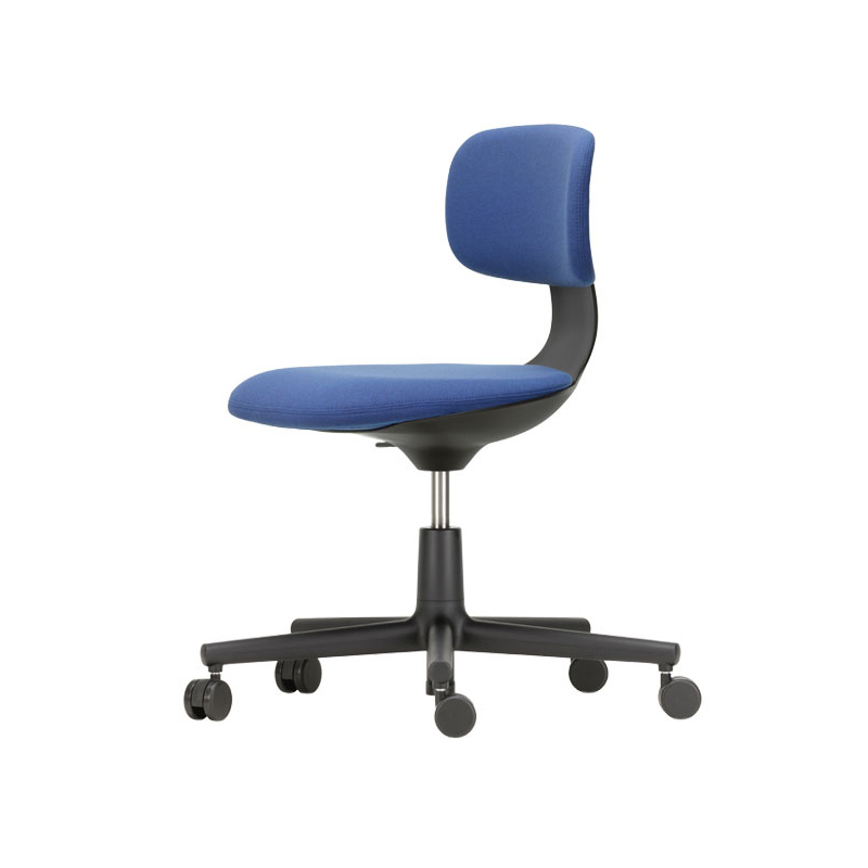 Fauteuil de bureau ROOKIE Bleu/coconut 81 / noir VITRA