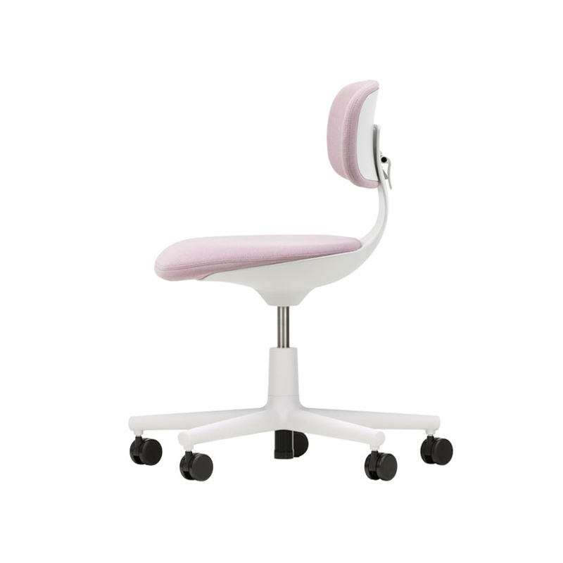 Fauteuil de bureau ROOKIE Rose/gris sierra 15 / gris clair VITRA