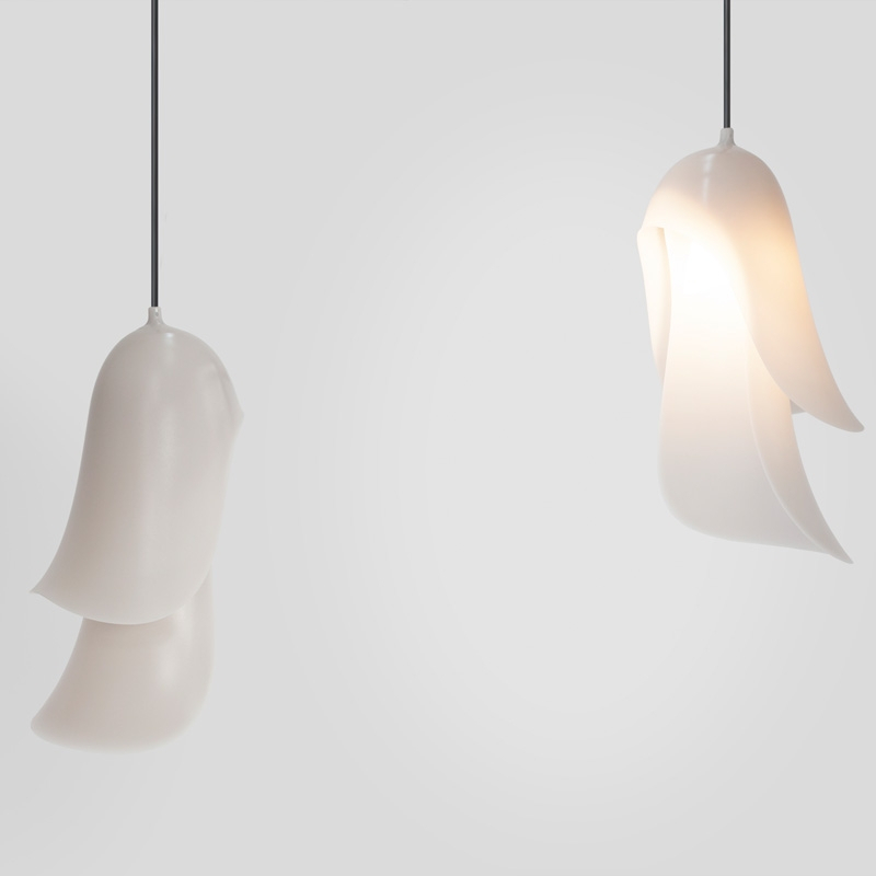 Suspension CAPE Gris clair MOUSTACHE