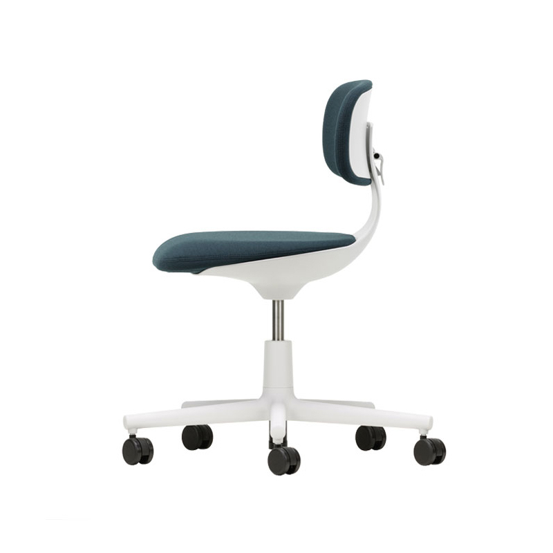Fauteuil de bureau ROOKIE Pétrole/noir 43 / gris clair VITRA