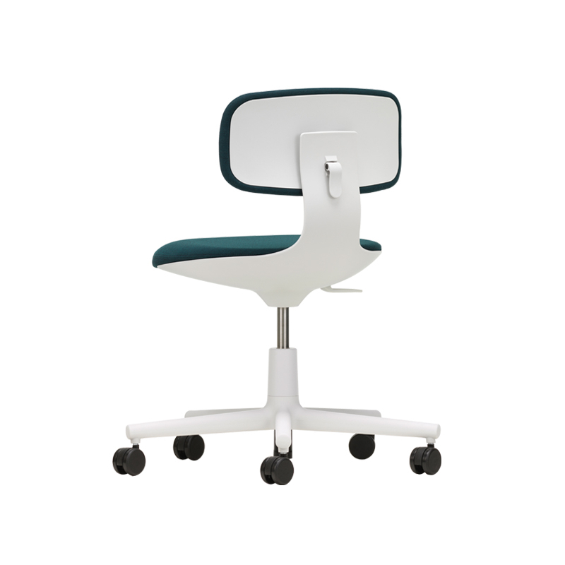 Fauteuil de bureau ROOKIE Pétrole/noir 43 / gris clair VITRA