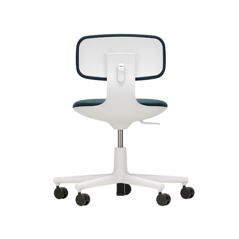 Fauteuil de bureau ROOKIE Pétrole/noir 43 / gris clair VITRA