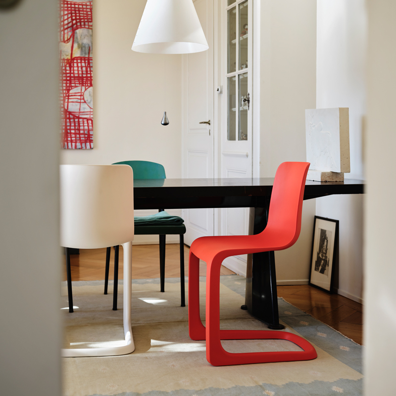 Chaise EVO-C Light mint VITRA