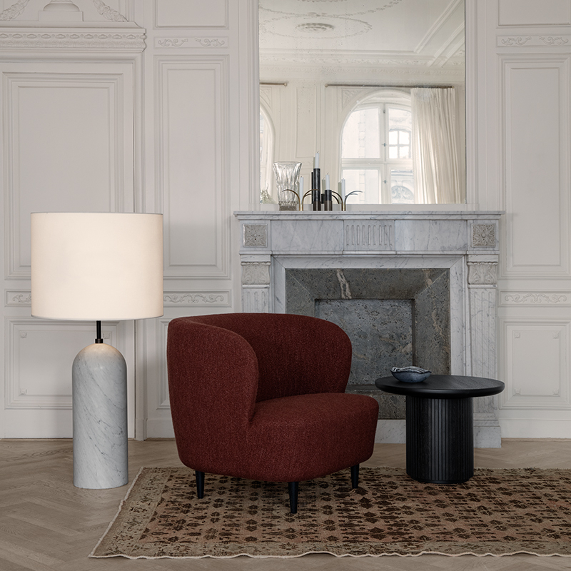 Lampadaire GRAVITY XL Low Marbre gris  GUBI