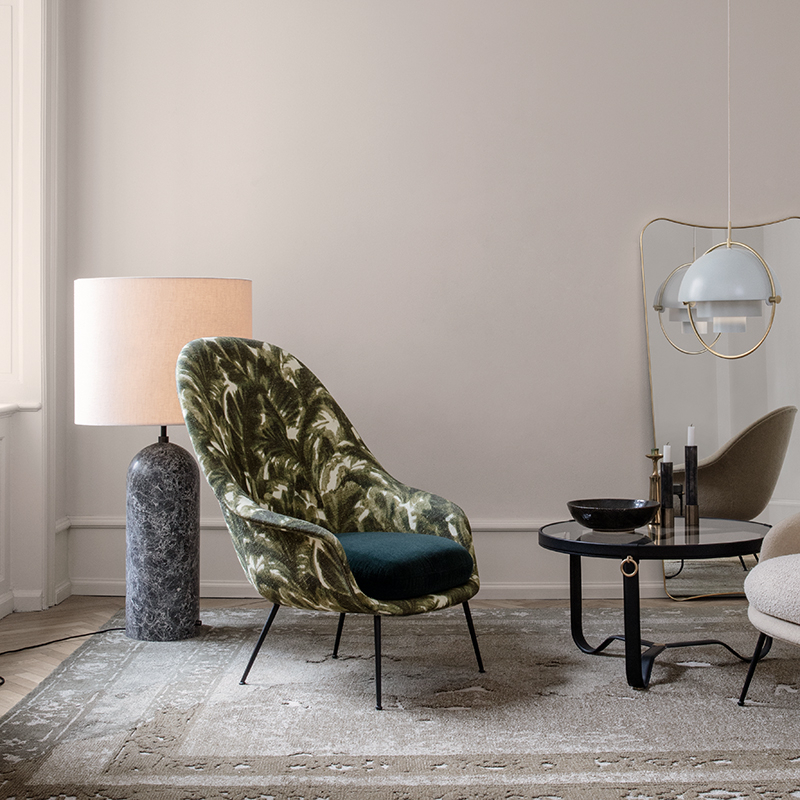 Lampadaire GRAVITY XL Low Marbre gris  GUBI