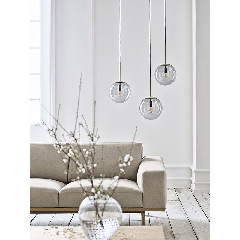 Suspension ORB Ø 15 Noir mat BOLIA