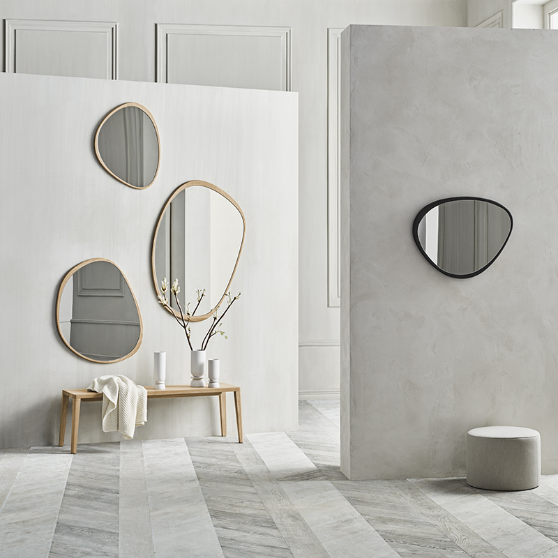 Miroir Miroir ELOPE 73,5x57,5 Chêne huilé BOLIA