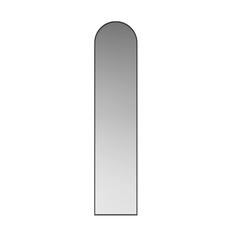 Miroir Miroir RIPPLE 180x40 Noir mat BOLIA