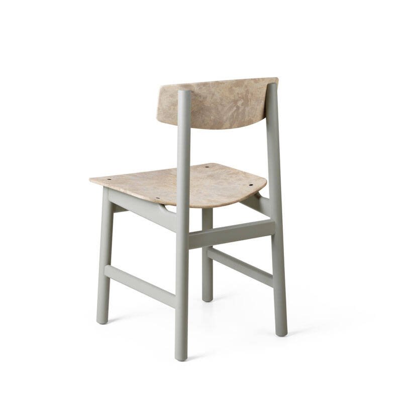 Chaise CONSCIOUS BM3162 Hêtre gris/ Wood waste Grey MATER