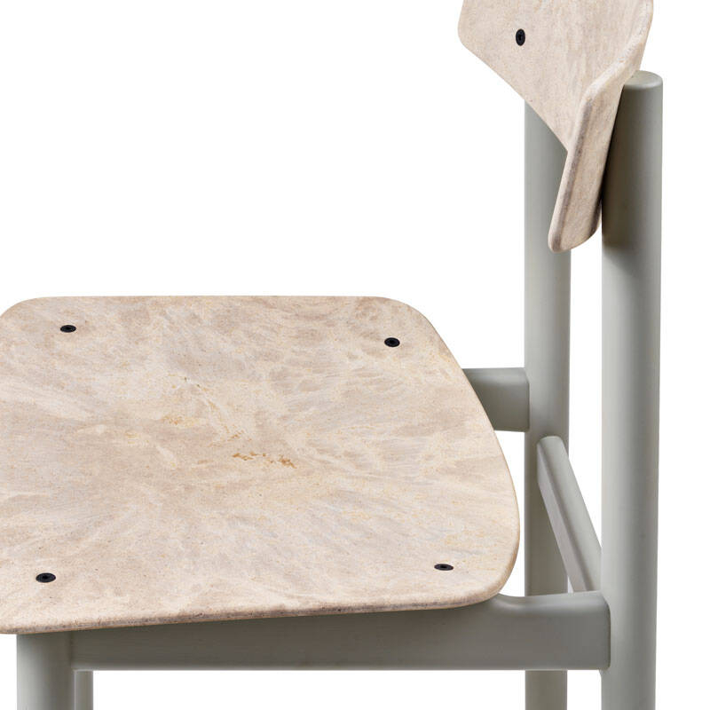 Chaise CONSCIOUS BM3162 Hêtre gris/ Wood waste Grey MATER