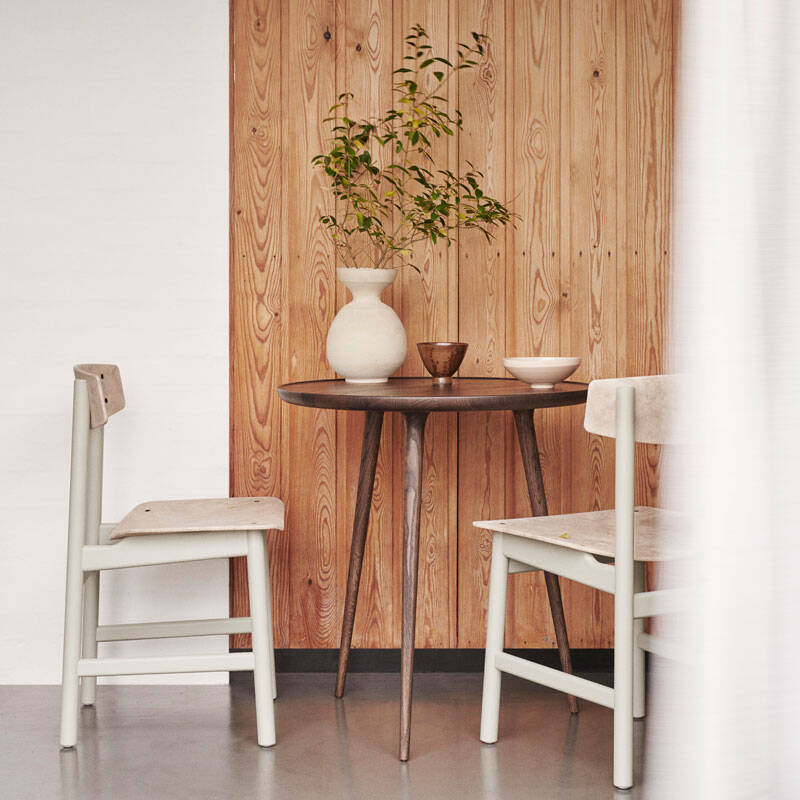 Chaise CONSCIOUS BM3162 Hêtre gris/ Wood waste Grey MATER