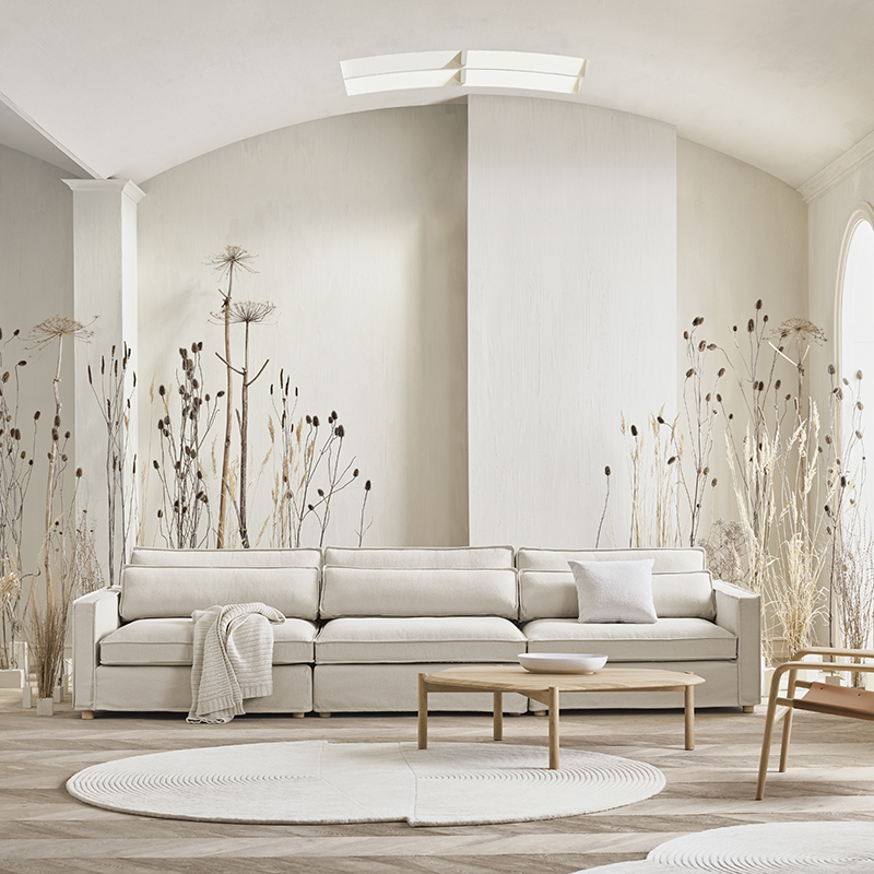Tapis Tapis ZEN SPLIT 157x180 Crème BOLIA