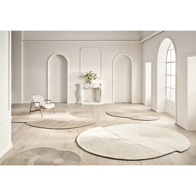 Tapis Tapis ZEN SPLIT 157x180 Crème BOLIA