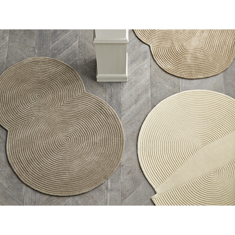Tapis Tapis ZEN SPLIT 157x180 Crème BOLIA