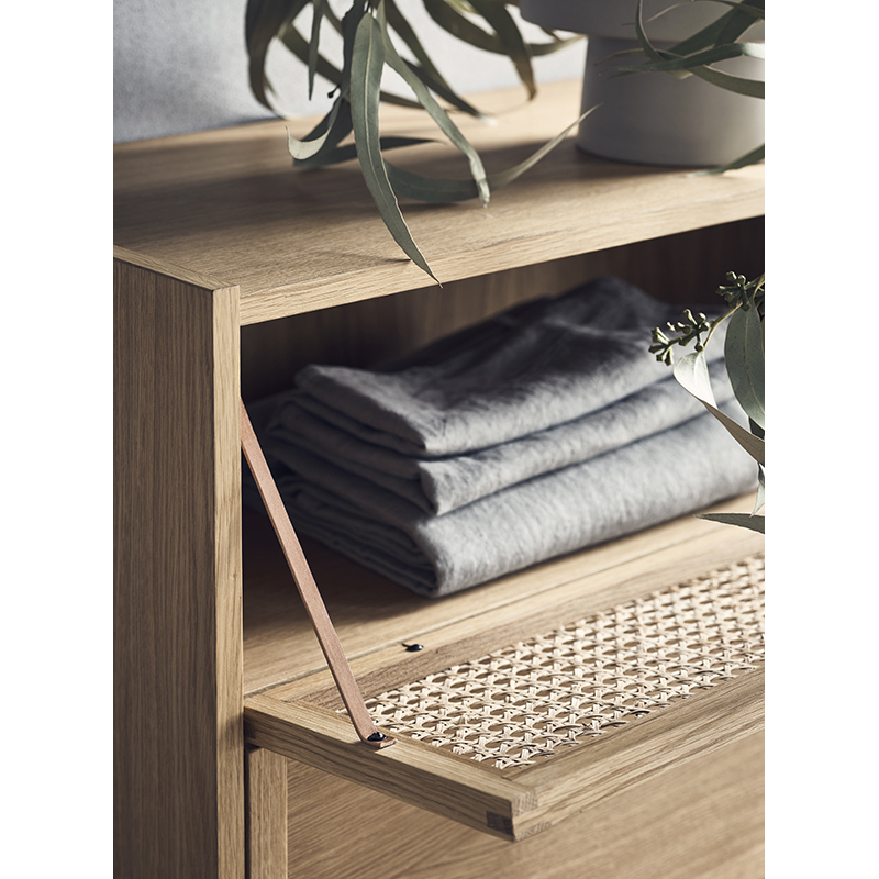Meuble de rangement Commode CANA H 91 Chêne huilé BOLIA