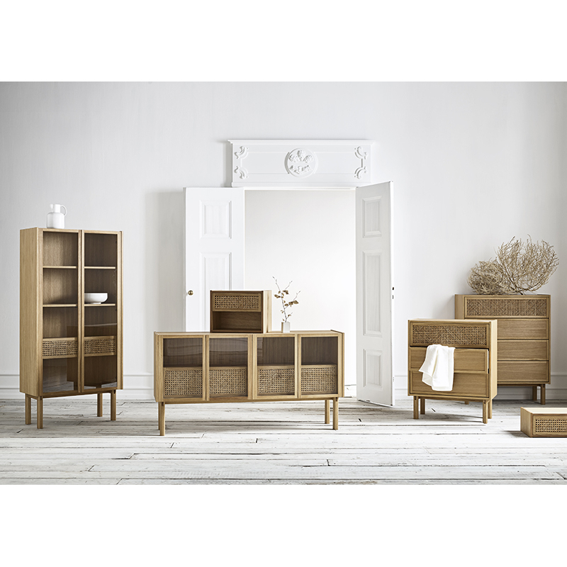 Meuble de rangement Commode CANA H 91 Chêne huilé BOLIA