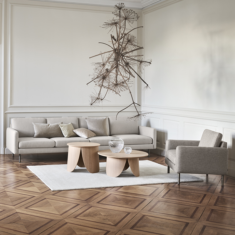Table basse PEYOTE 80x45 Chêne BOLIA