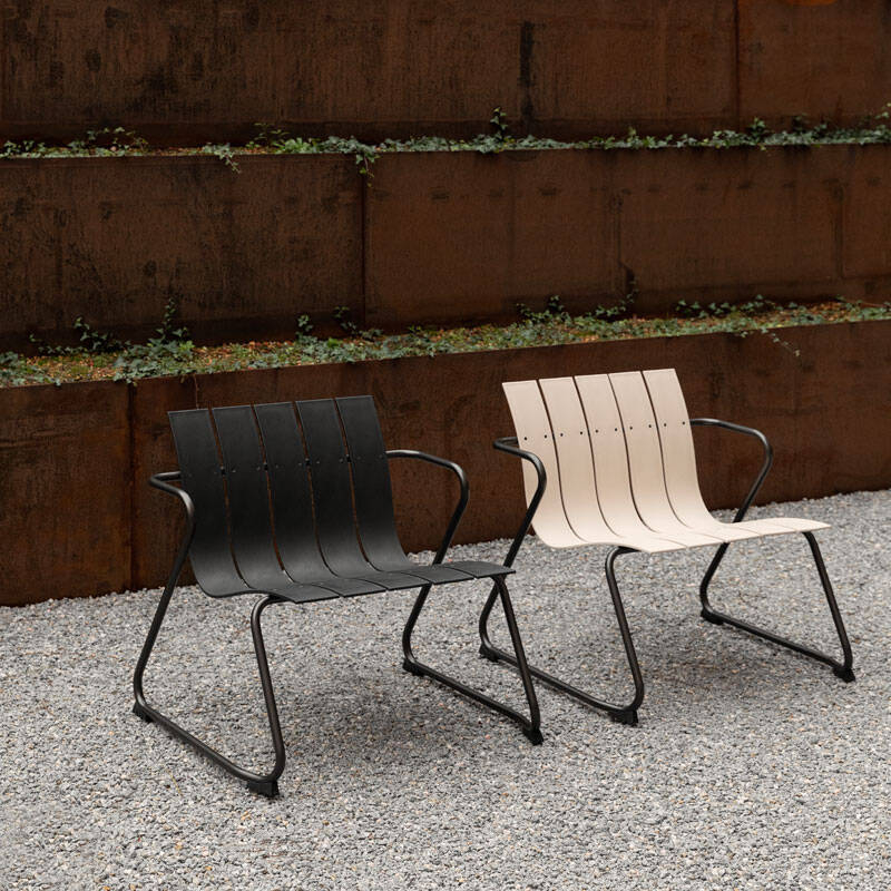 Fauteuil extérieur Fauteuil OCEAN Noir MATER