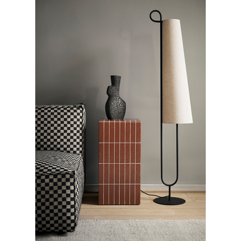 Lampadaire ANCORA Lin naturel  FERM LIVING