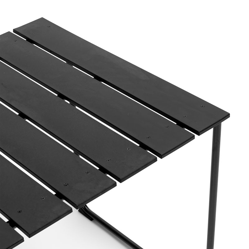 Table extérieur Table OCEAN 2 personnes Noir MATER