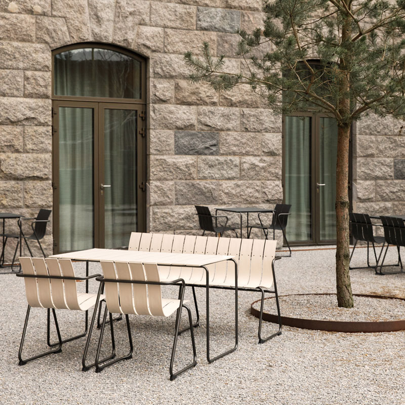 Table extérieur Table OCEAN 4 personnes Sable MATER