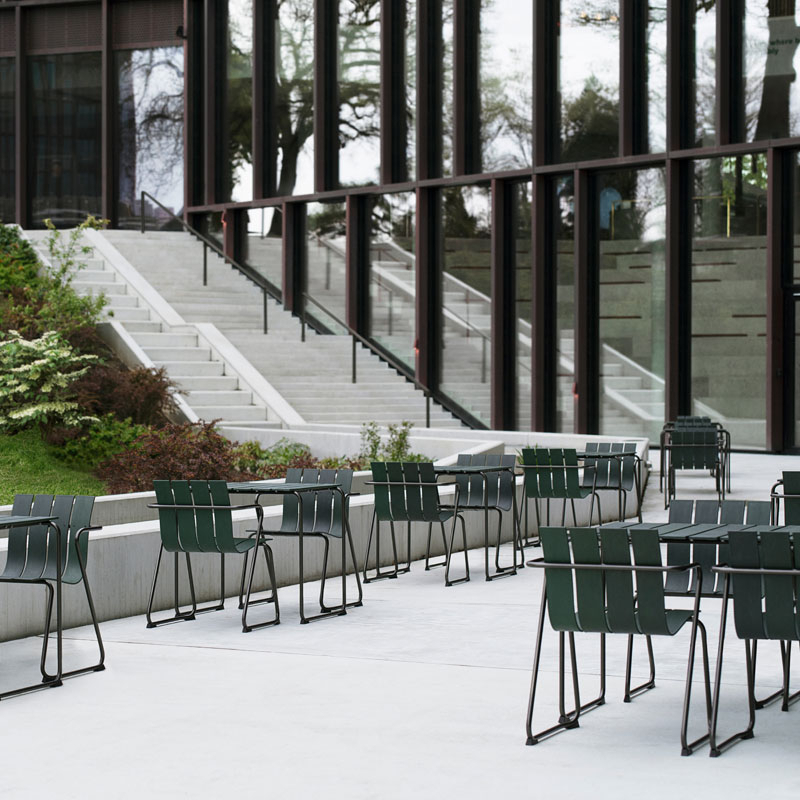 Table extérieur Table OCEAN OC2 2 personnes OC2 vert MATER
