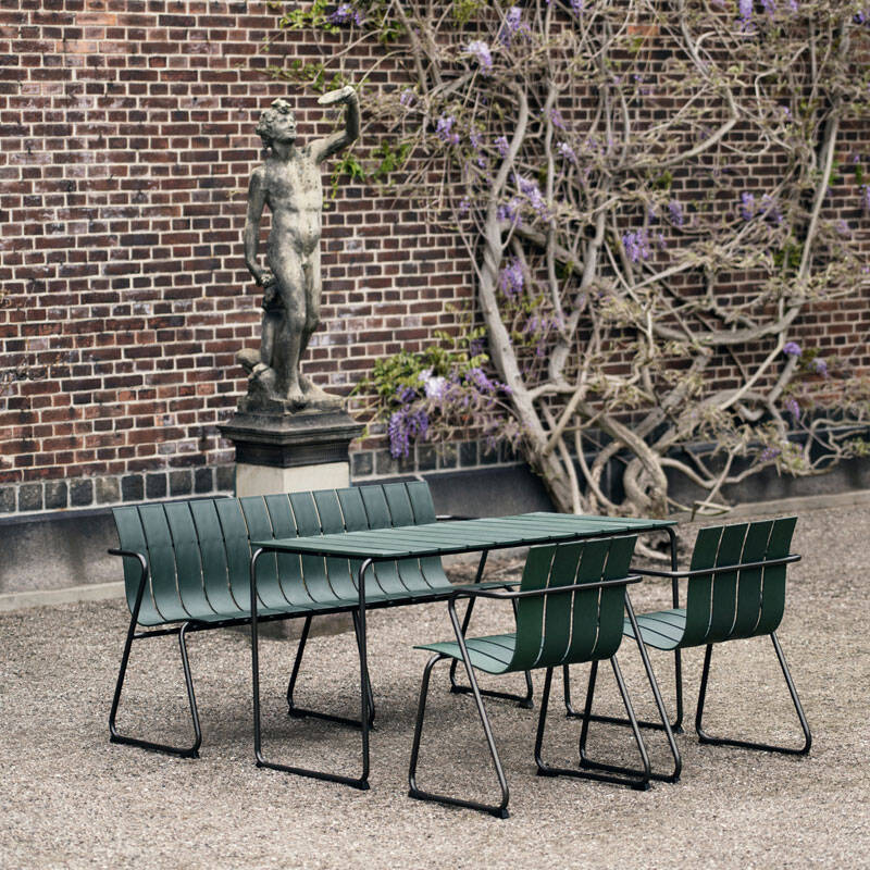 Table extérieur Table OCEAN OC2 4 personnes OC2 vert MATER